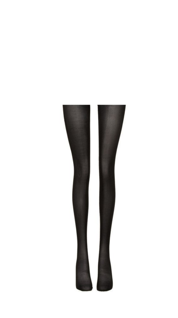 Black opaque tights — 3 nights